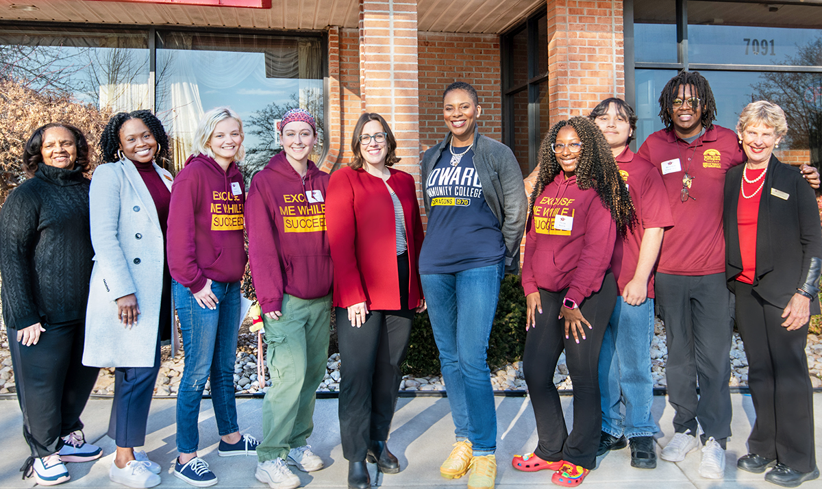 Dr. Willis and Students