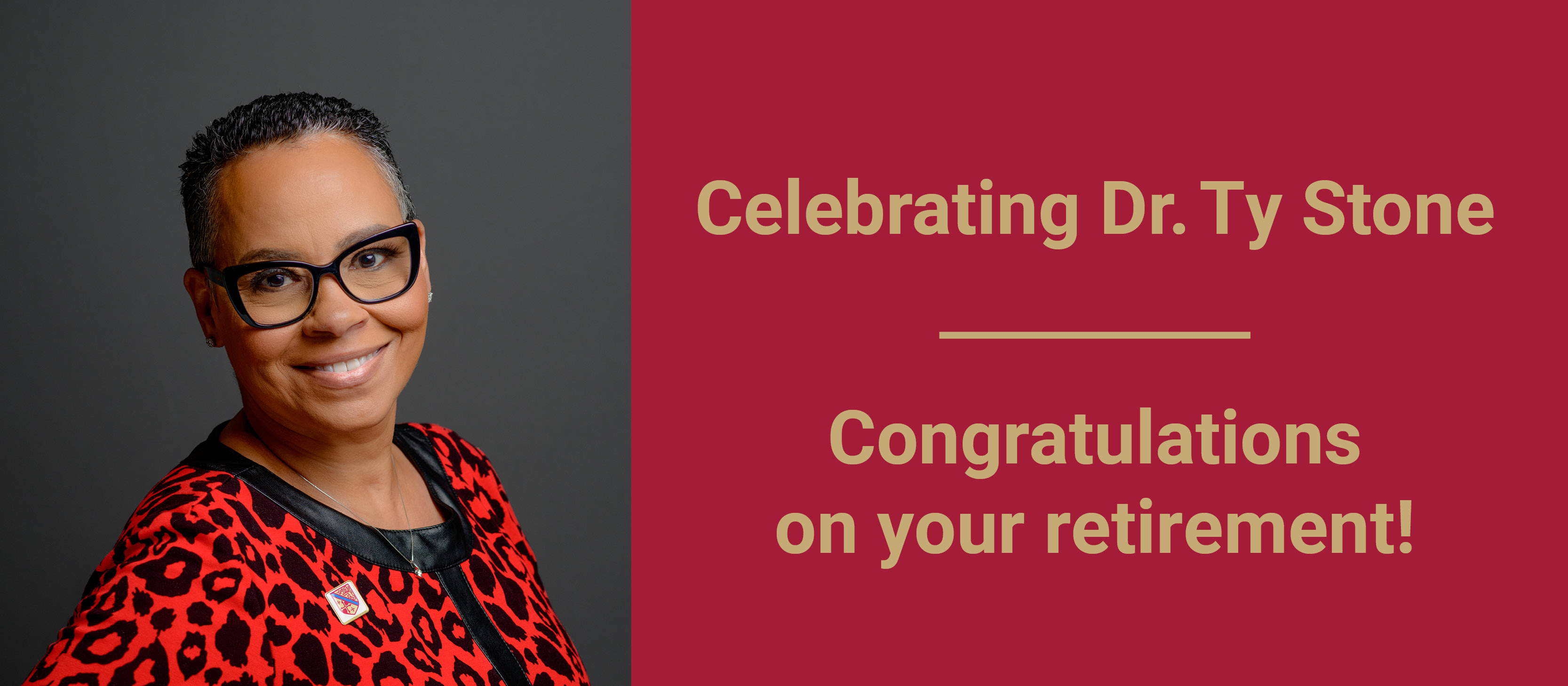 Dr. Ty Stone, Executive Vice President for Finance and Administration