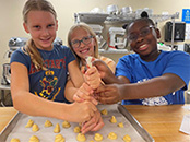 KOC students baking