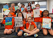 KOC Students writing class