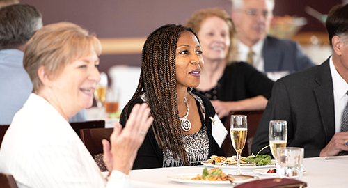 The New Faculty Luncheon at HCC.