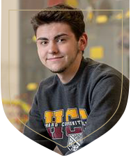 Anthony credits HCC for helping him land a construction management internship and job.