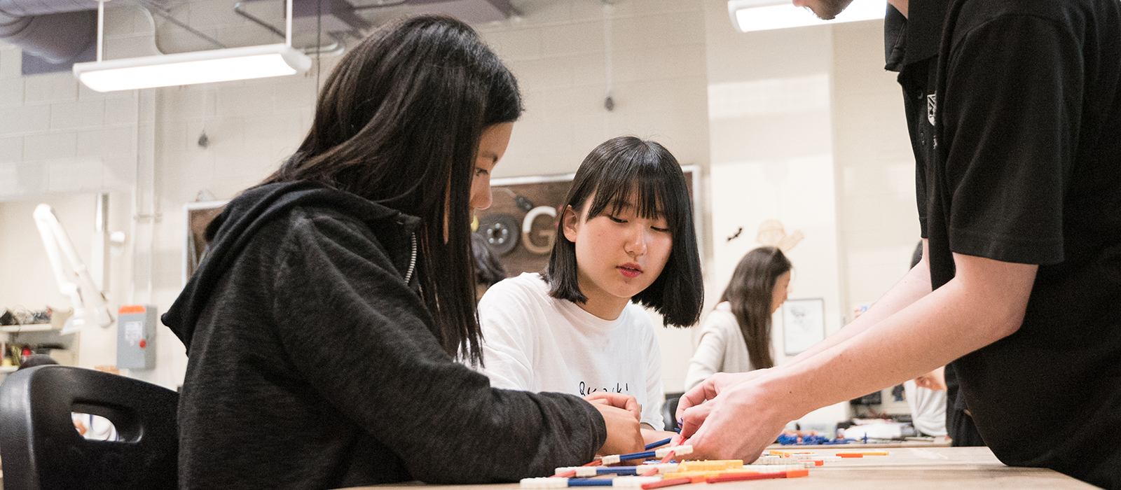 Students from Naju City in South Korea.