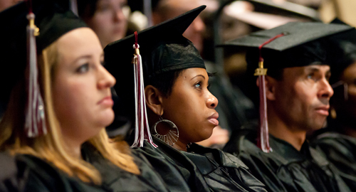 Students at Diploma Recognition Ceremony