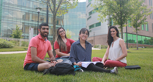 student and teacher working together