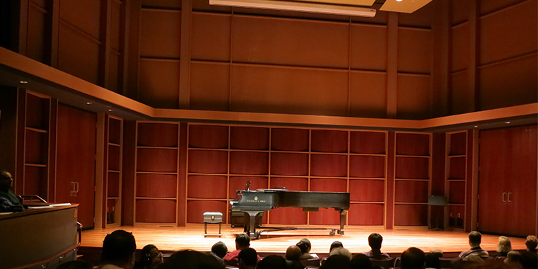 The Music Institute performance stage