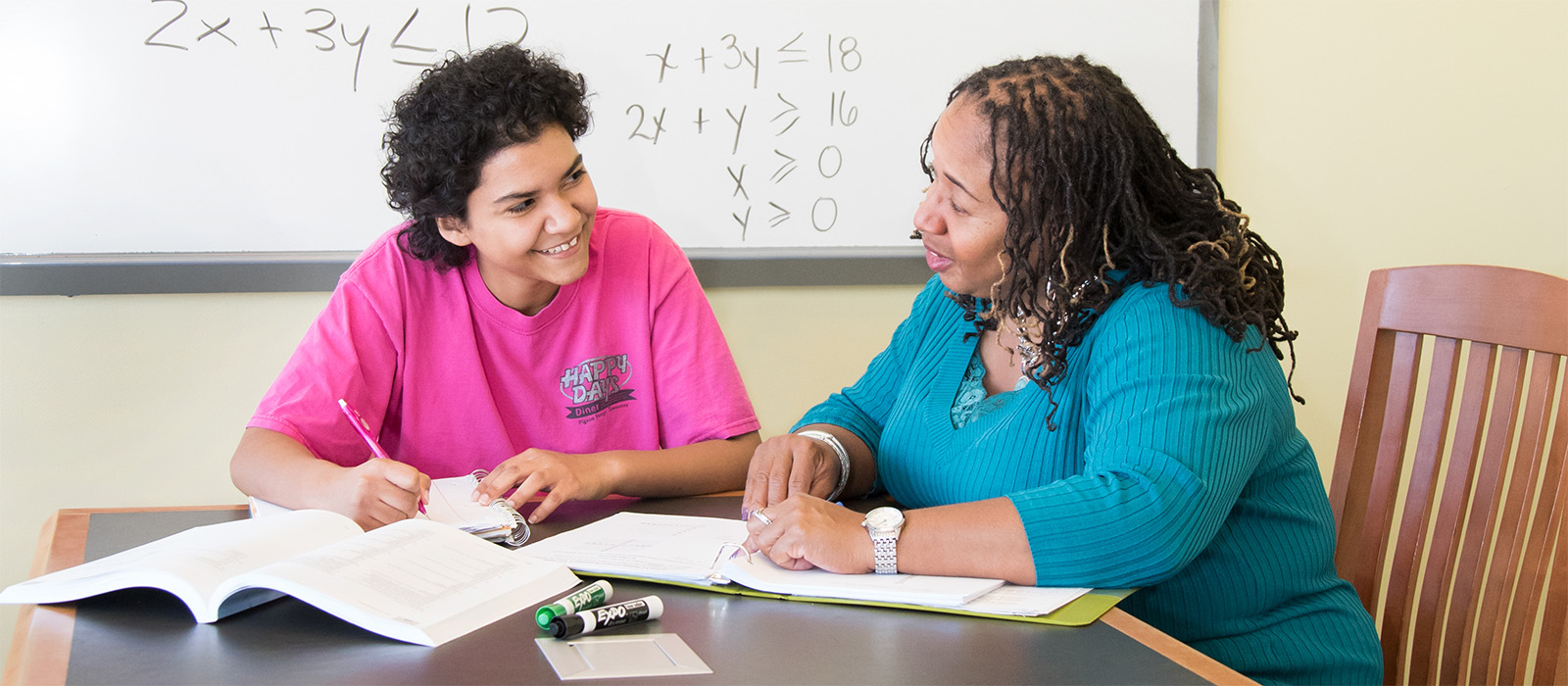 NEDP student and advisor